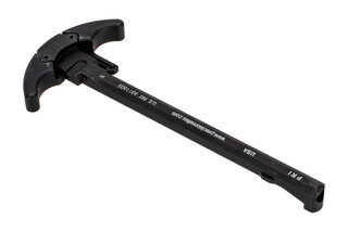 PRI M84 ambidextrous Gas Buster AR-15 charging handle with overized latches and black anodized finish